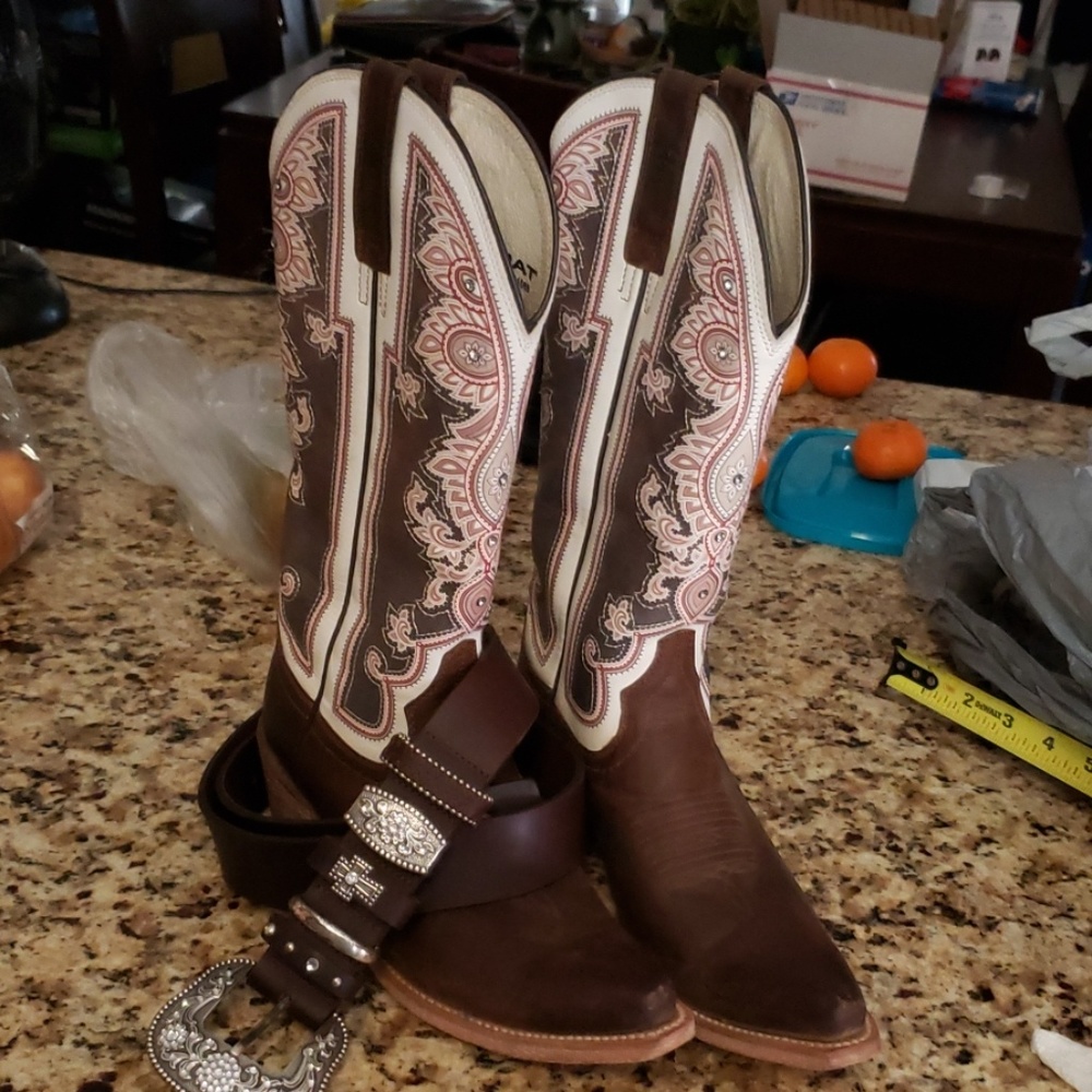 Boots and belt